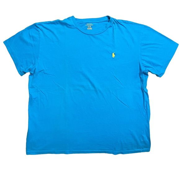 Ralph Lauren Other - Ralph Lauren Polo Shirt Adult Large Blue Yellow Pony Logo Casual Mens